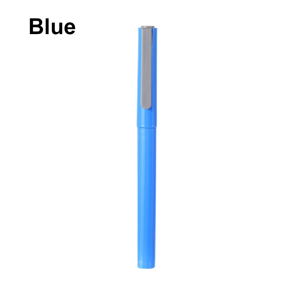 Stylo coupe-papier avec lame en céramique, accessoire en forme de crayon portable, pour peinture parfaite, protection pour les mains, sécurité, point de croix, DIY, 5D: Blue