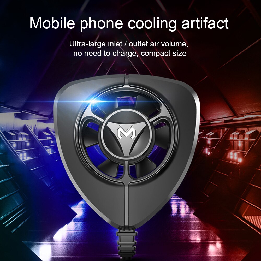 Portable Mobile Phone Cooler Fan Holder Heat Sink For iPhone Samsung Huawei Xiaomi Smartphone Tablet Mobile Phone Radiator