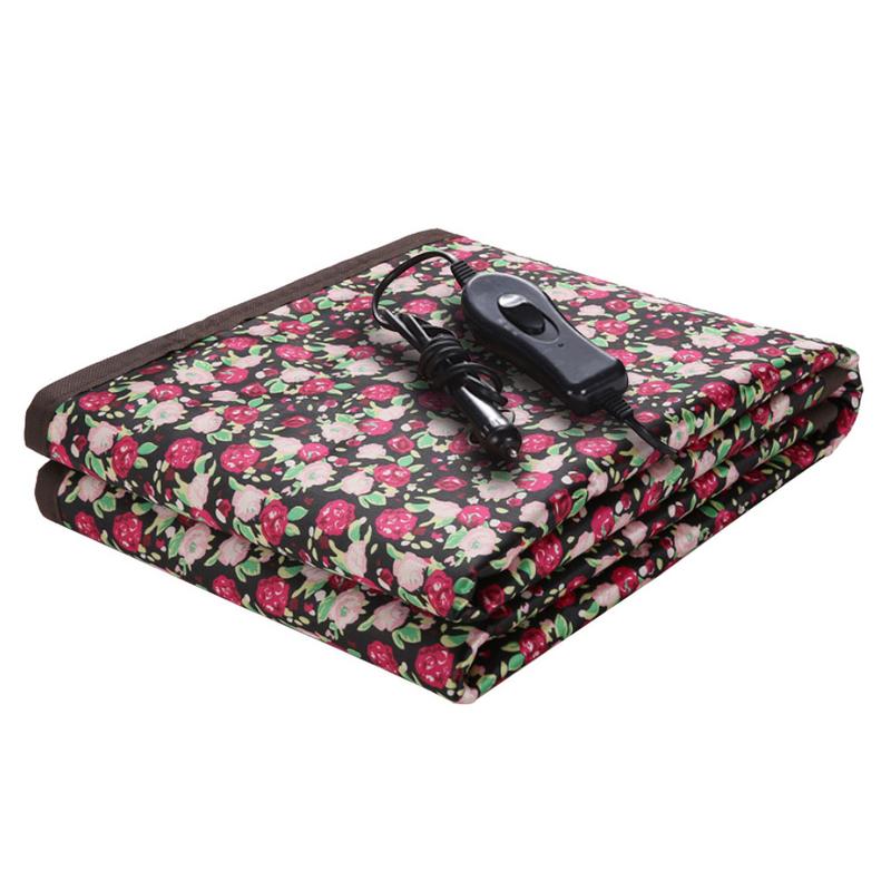 150 x 60cm bil elektrisk tæppe bil med cigarettænder bil smuds slidstærk sovemadras 24v