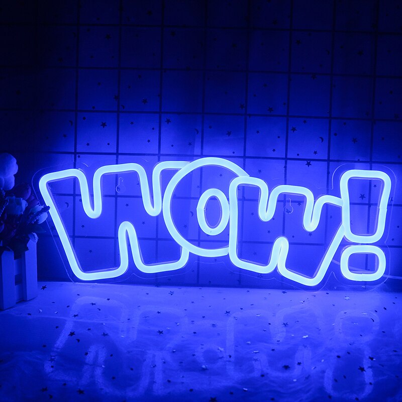 Ineonlife Beeindruckend Hallo LED Neon- Licht Zeichen Buchstaben Neon- Zeichen Weihnachten Party Hochzeit Dekorationen Zauberstab Zimmer Dekor Neon- Lampe: A