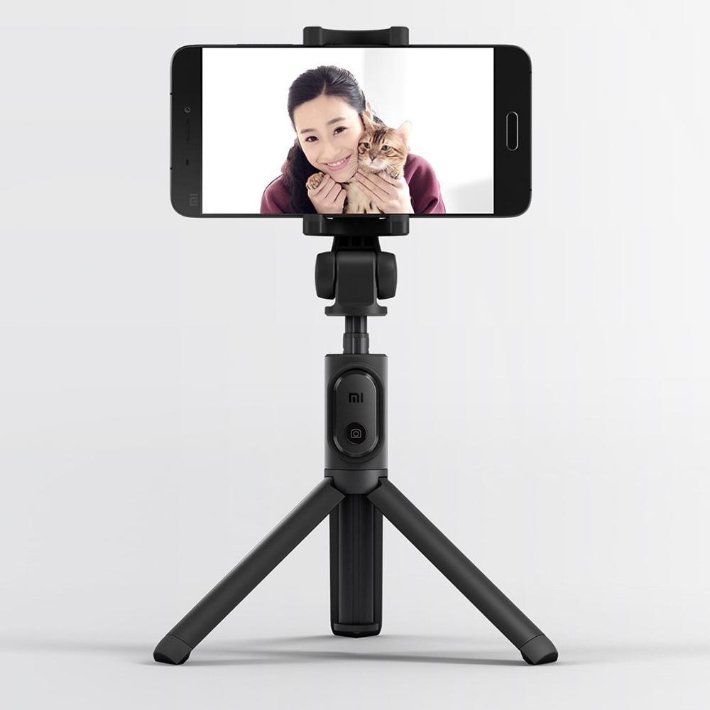 Originele Xiaomi Selfie Stick Opvouwbare 360 Rotatie Statief Draadloze Knop Afstandsbediening Selfie Stick Voor Ios/Android/Xiaomi
