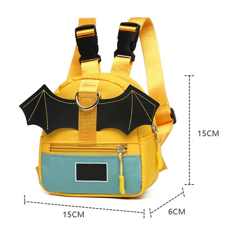 Dog Backpack Harness Pet Self Carrier Backpack Saddle Bag School Bag Pet Backpack Oxford Cloth for Small Medium Dogs
