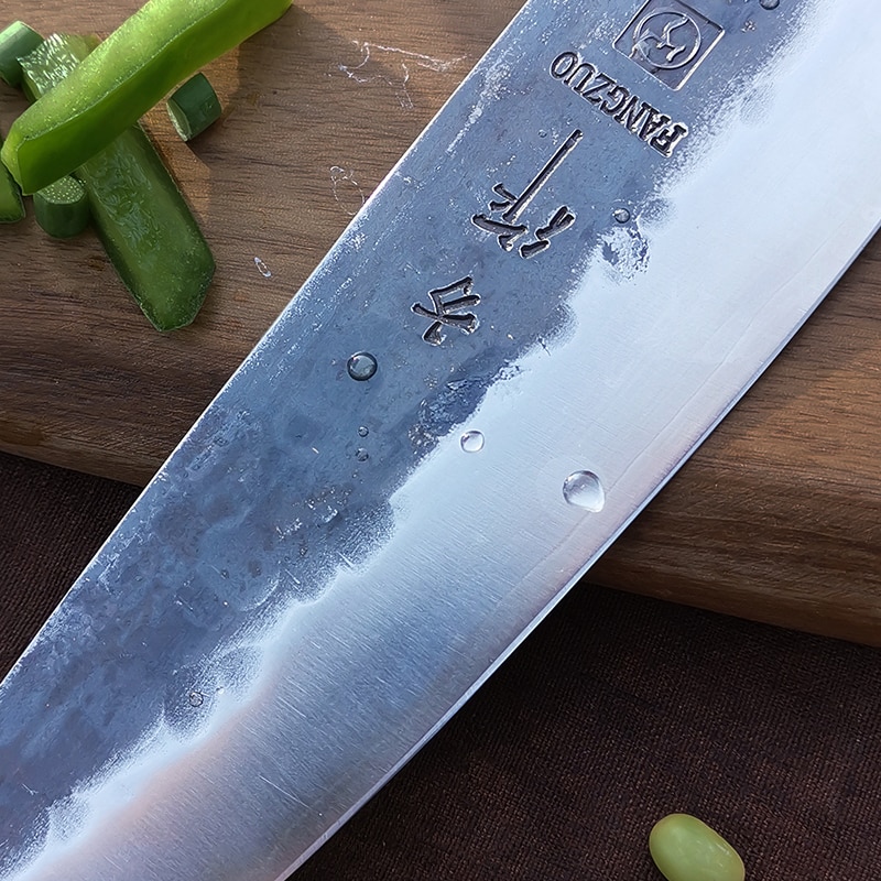 Chef's Knife High Carbon Composite Steel Hand forged Japanese Style Sharp Kitchen Knives Cooking Slicing Tools Fish knife