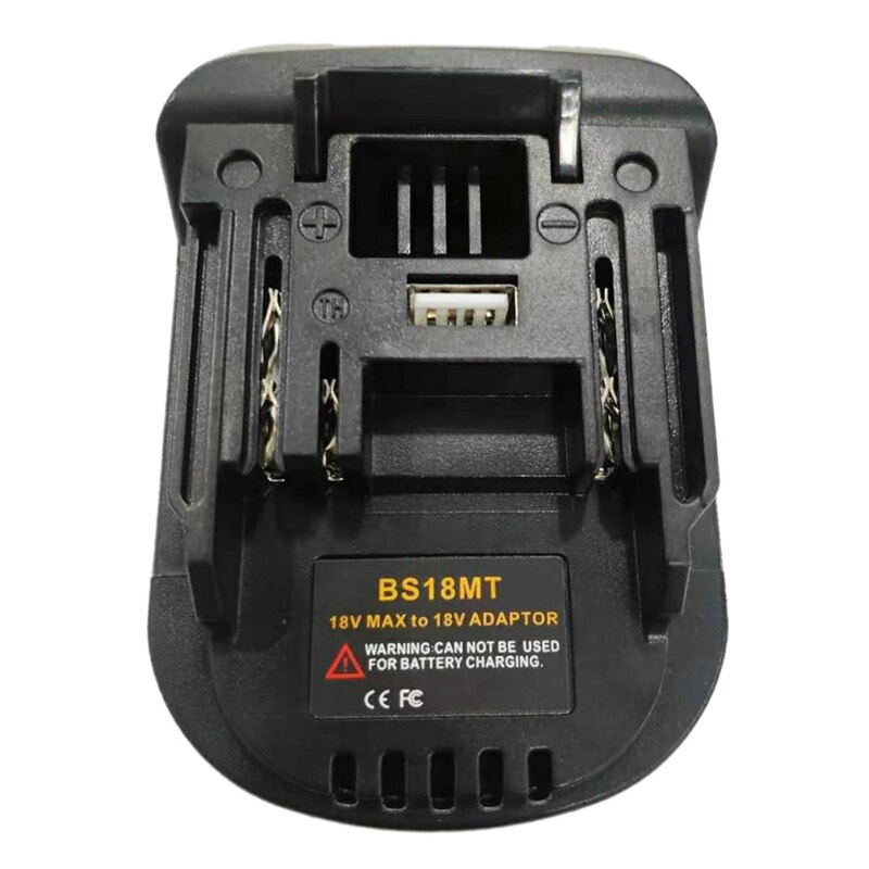 Bs18mt akkusovittimen muunninta usb boschille 18v bat 619g/620 paristoa muunnetaan makita 18v bl 1860 litiumparistoksi