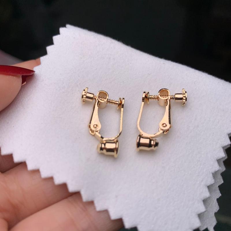 Convertidor de clips para oreja, artefacto indoloro, espiral, Clip para oreja perforada, accesorios de joyería