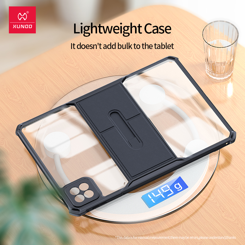 Xundd For Xiaomi Pad 7 Pro 11.2 Case For Pad 7 11.2 Shockproof Protective Sleeve Tablet Case Transparent Cover With Stand Holder