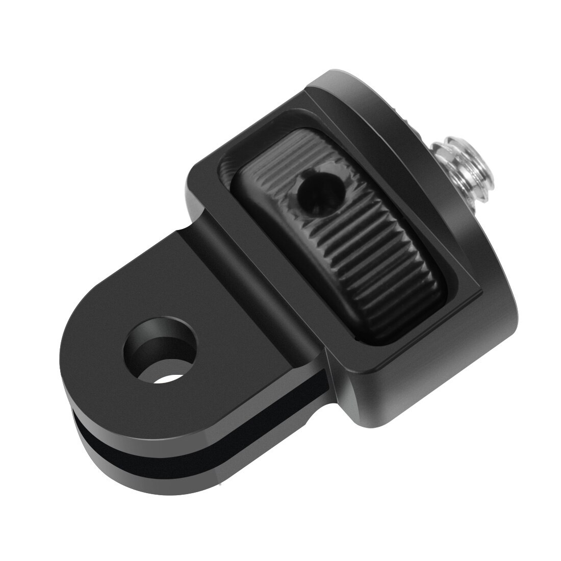 Convertisseur de vis rotatif 360, adaptateur de montage pour Mini trépied pour Gopro Hero 10 9 8 /Insta360 One X R pour caméras d&#39;action OSMO, CNC 1/4: D