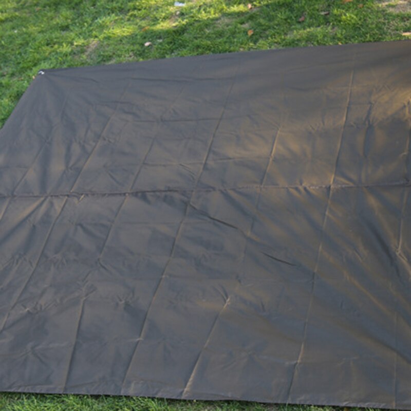 Familien-strand-sonnenschutzzelt, strapazierfähiges outdoor-sonnensegel, multifunktionszelt, uv-beständig, große tragbare sonnensegelmatte, 3*3m stück