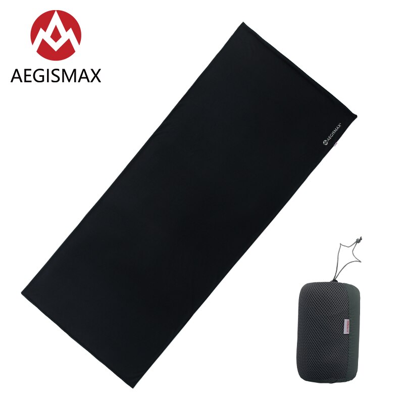 AEGISMAX-saco de dormir Thermolite, cálido, 5/8 grados Celsius, forro para acampar al aire libre, almohadilla para dormir portátil, bloqueo de temperatura