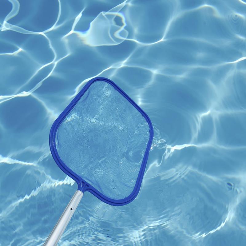 Zwembad Skimmer Netto Fijne Mesh Aluminium Frame Voor Sneller Schoonmaken Bladeren Zwembad Visnet