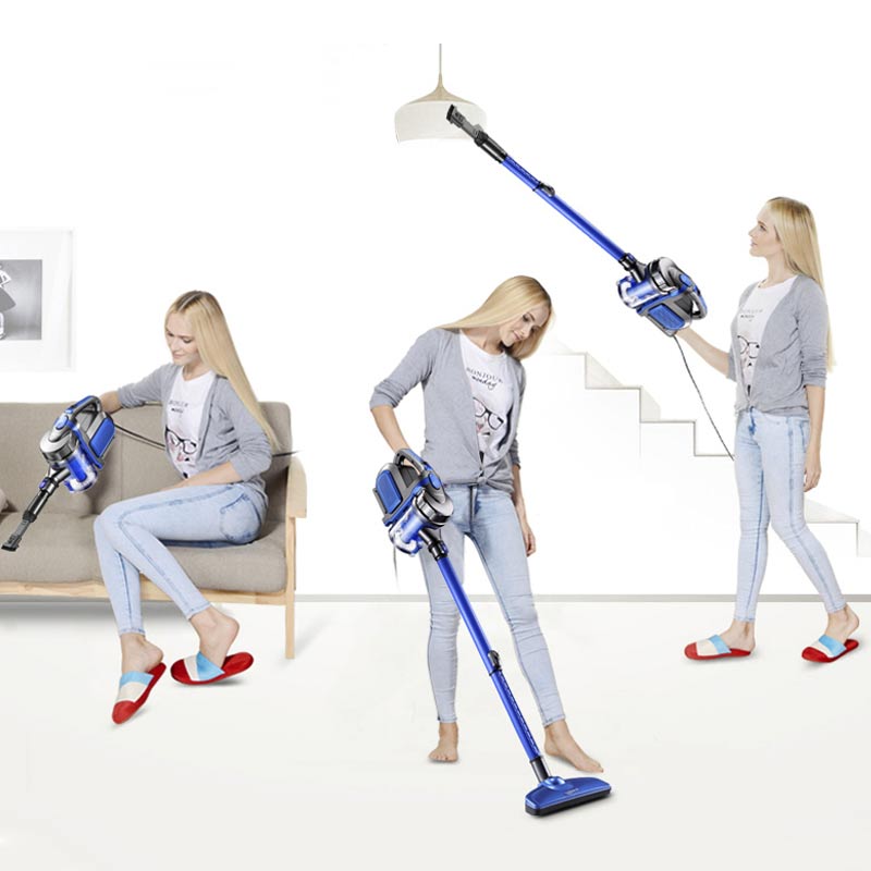 Seamoy Colded 2-in-1 Hand Held Cyclon Cleaner Low Noise Portable Household Vacuum Cleaner Handheld Dust Collector and Aspirator