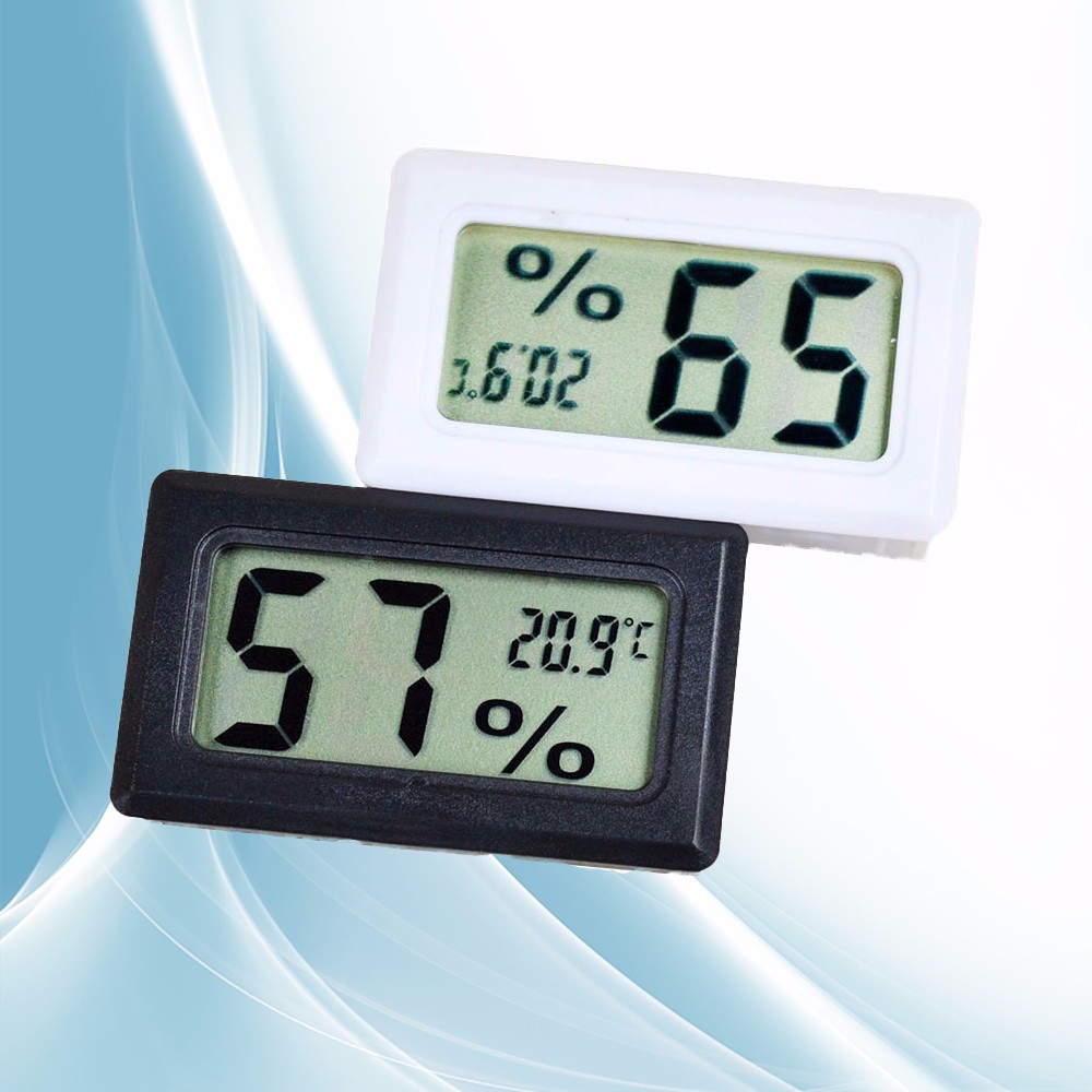 -50+70°C Mini Digital LCD Temperature Humidity Thermometer Hygrometer Meter Sensor For Fridges Freezers Coolers Aquarium Chiller