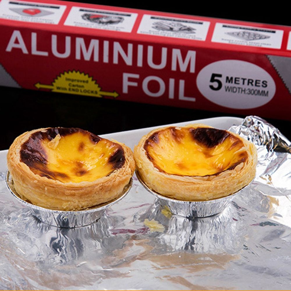 Barbecue Household 5m/10m Tin Foil Paper Food Pack Cook Baking BBQ Grill Silver Baking Tinfoil Paper Sheet Roll Cooking Tools