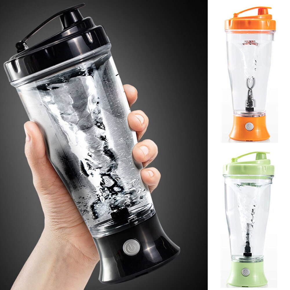 350Ml Automatische Shaker Fles Mengen Fles Sport Shaker Zelf Roeren Mok Draagbare Milkshake Elektrische Schudden Cup