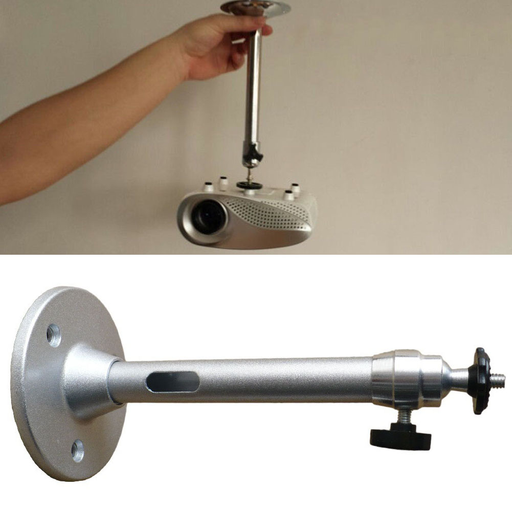 22cm universal projektor bøjle vægmontering støtte loft beslag projektor bøjle holder aluminium
