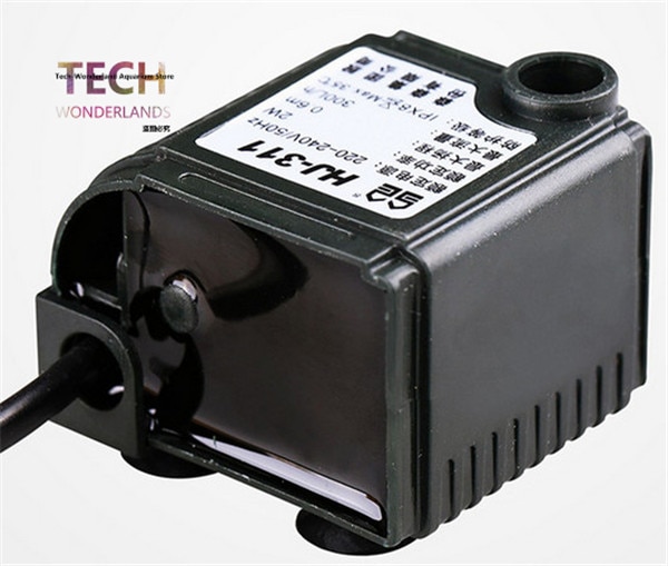 Multifunktionel indbygget dykpumpe til akvarie akvarium vandpumpe ulter lydløs pumpe sunsun hj -111/211/311/411/611