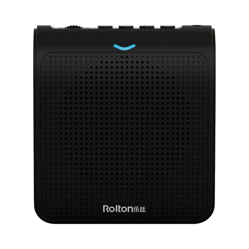 Rolton K100 Draagbare Luidspreker Mini Voice Versterker Microfoon Met Usb Kan Tf Kaart Voor Leraar Gids