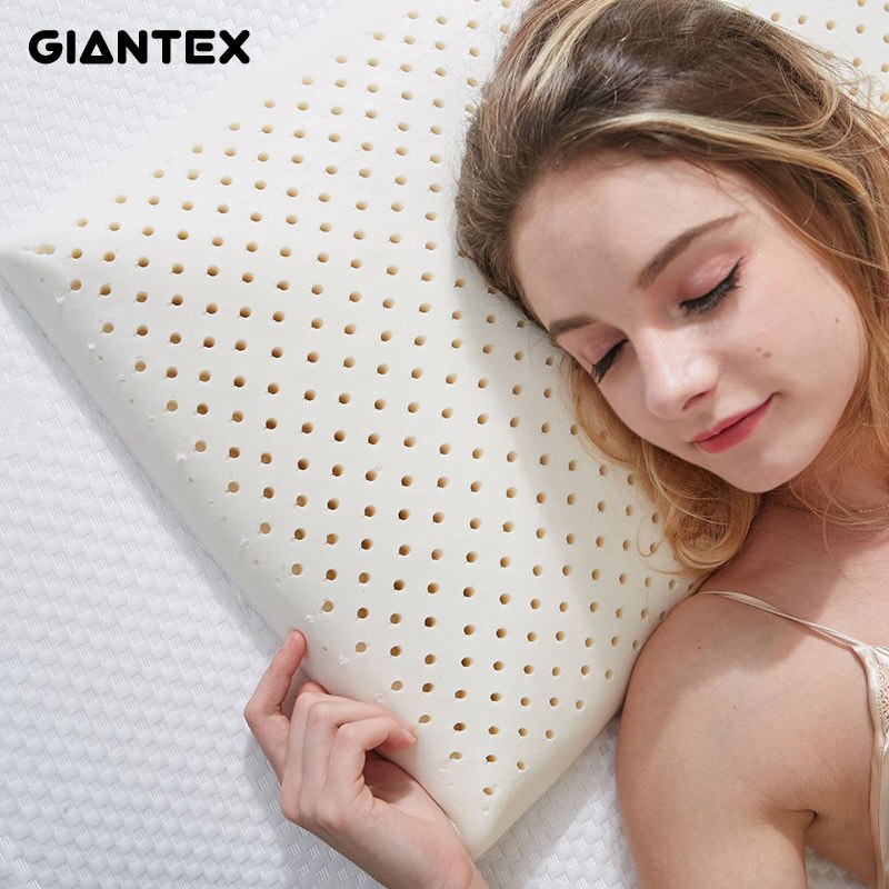 Giantex latex pute massasje puter for sovende ortopedisk pute kussens oreiller almohada cervical poduszkap minnepute