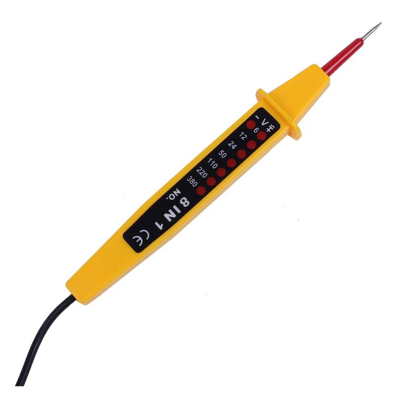 Voltage Tester 6-380V AC / DC Tester Tester LED Display Voltage Tester