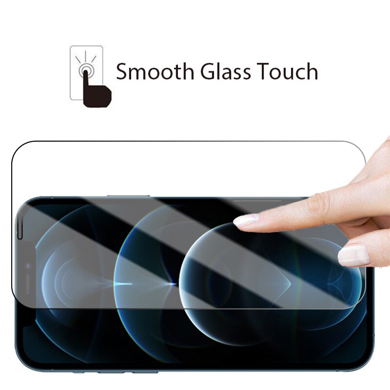 6 in 1 Tempered Screen Protector For iPhone 13 12 11 Pro Max Camera Lens Film For iPhone 13 12 Mini 11 SE Protective Glass