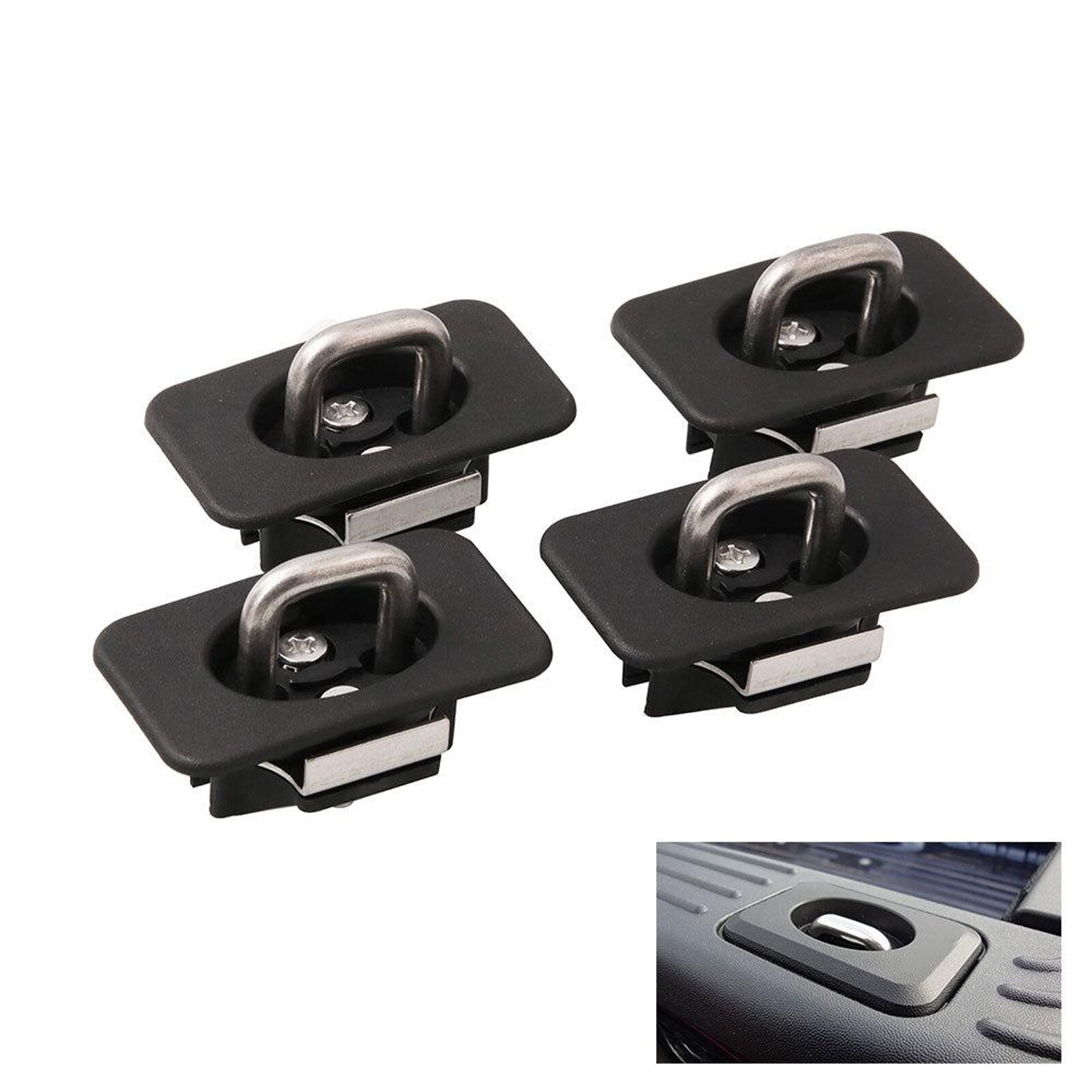 4pieces Truck Tie Down Anchors for Ford F 150 1998 Super-Duty Car Part