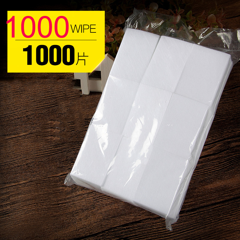 100/500/1000 szt. Zmywacz robić paznokci bawełniane niestrzępiące się chusteczki robić czyszczenia papierowa podkładka żel robić manicure lakieru robić usuwania płatki kosmetyczne
