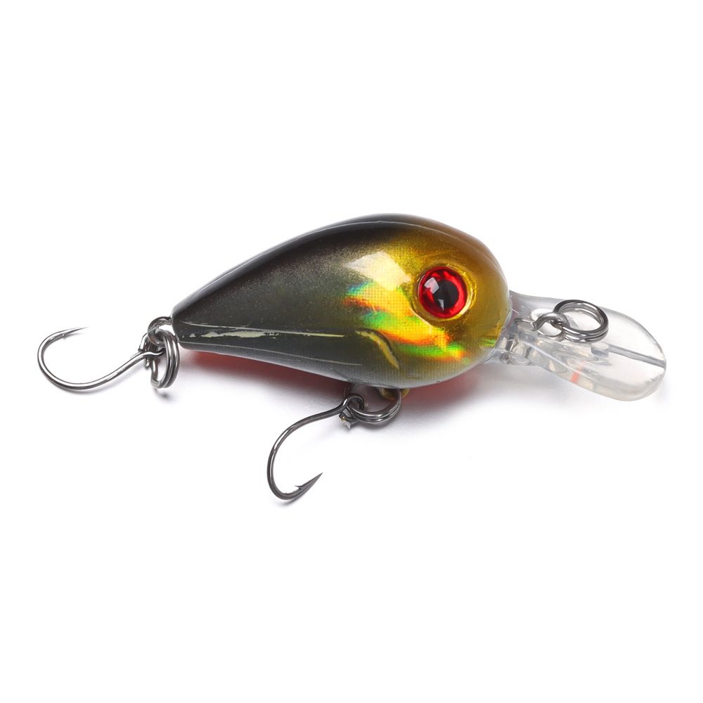 Señuelo de pesca de lubina Perch Mini micro flotador Wobbler, señuelo Artificial duro, señuelo de pesca flotante: 7