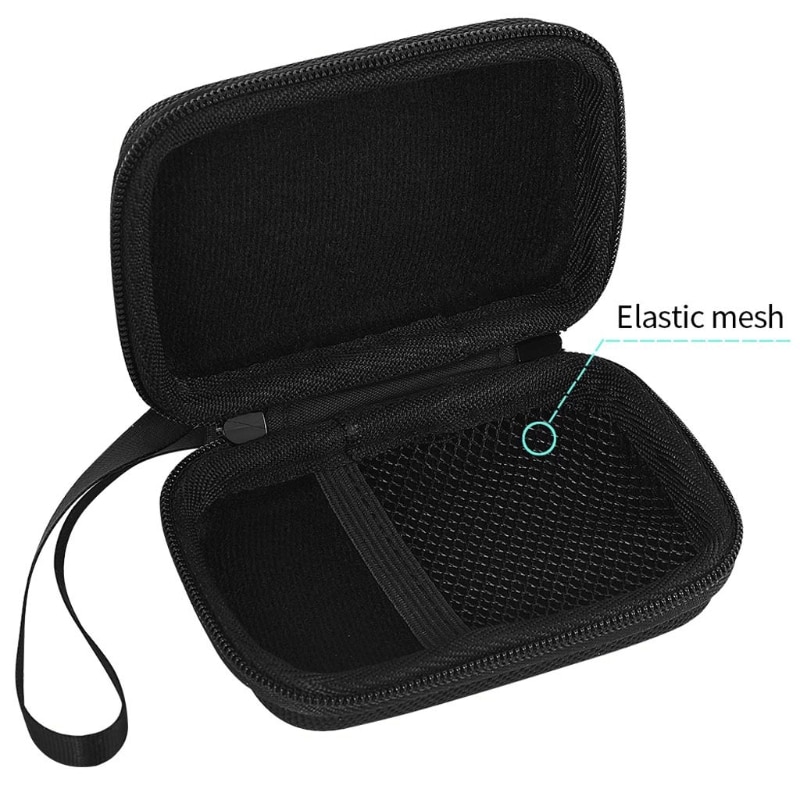 Fest EVA Zipper Fall Lagerung Tasche Tasche für Anker PowerCore 10000mAh Oder Kopfhörer