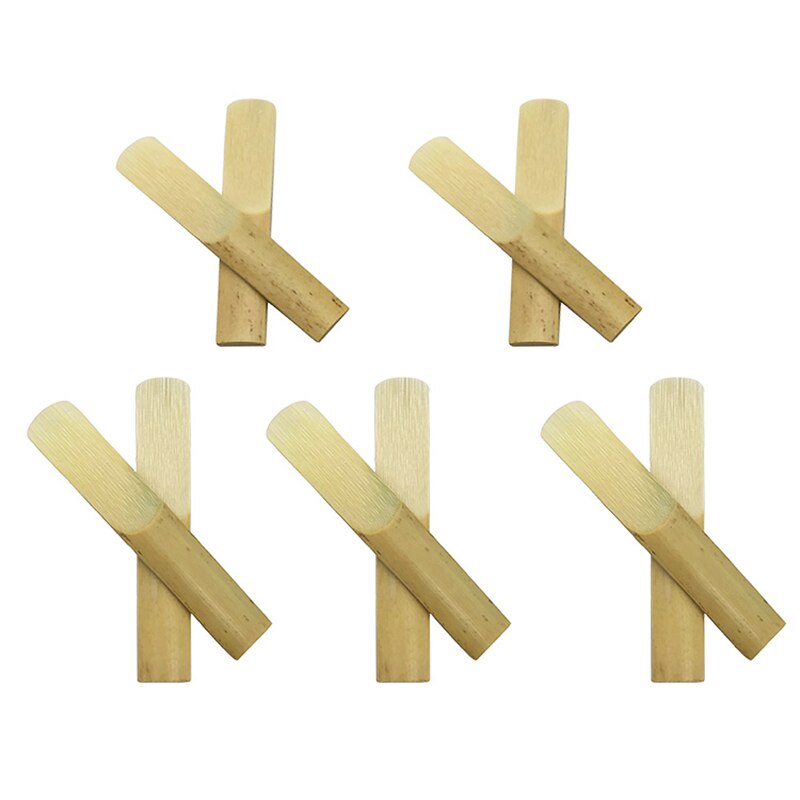 10PCs Clarinet Reeds Music Instrument Part Strength Excellent sound Traditional Bamboo Classic Reeds Musical instrument