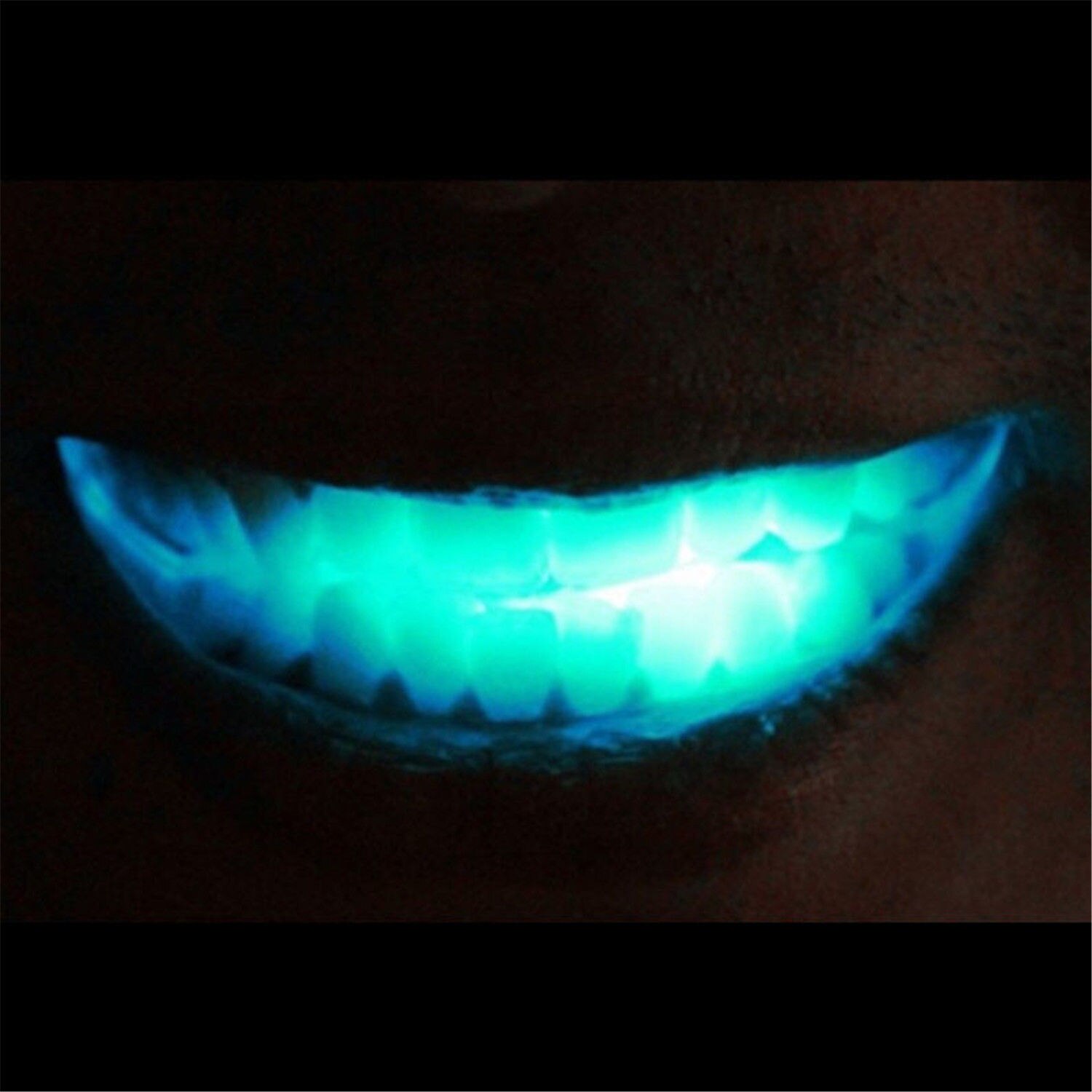 Halloween Party Glow Led Tanden Knipperende Led Light Up Mond Bretels Stuk Glow Tanden Voor Halloween Party Rave Glow Party levert