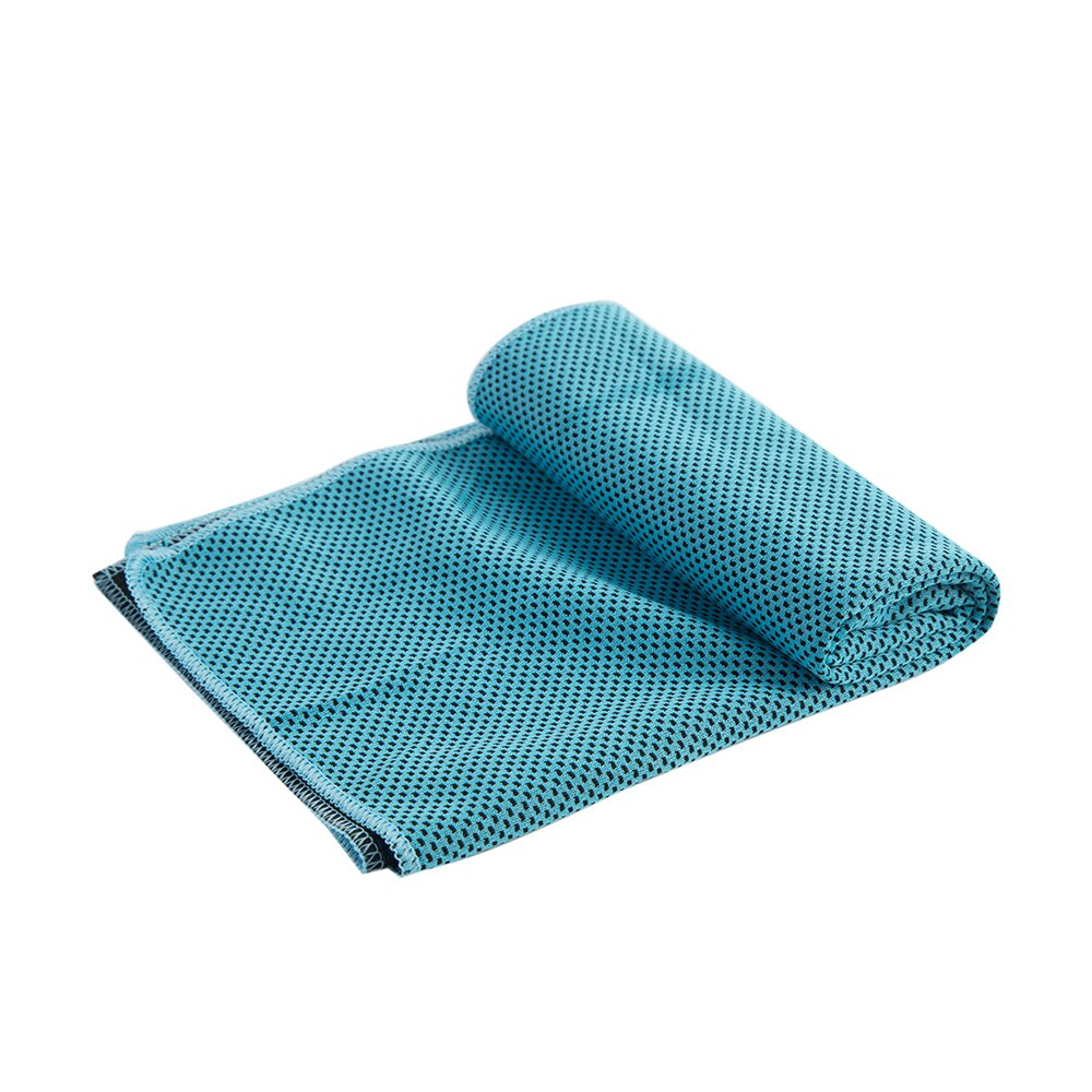 Portable Reusable Heat Relief Instant Cooling Cold Chill Sports Cozy Towel Running Biking Jogging Gym Grey Cozy Towel