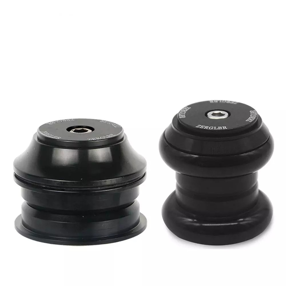 Colonne de direction de vélo tout terrain en alliage d'aluminium, pièces de cyclisme 34/44mm, ensemble de roulements de bicyclette, casque de vélo