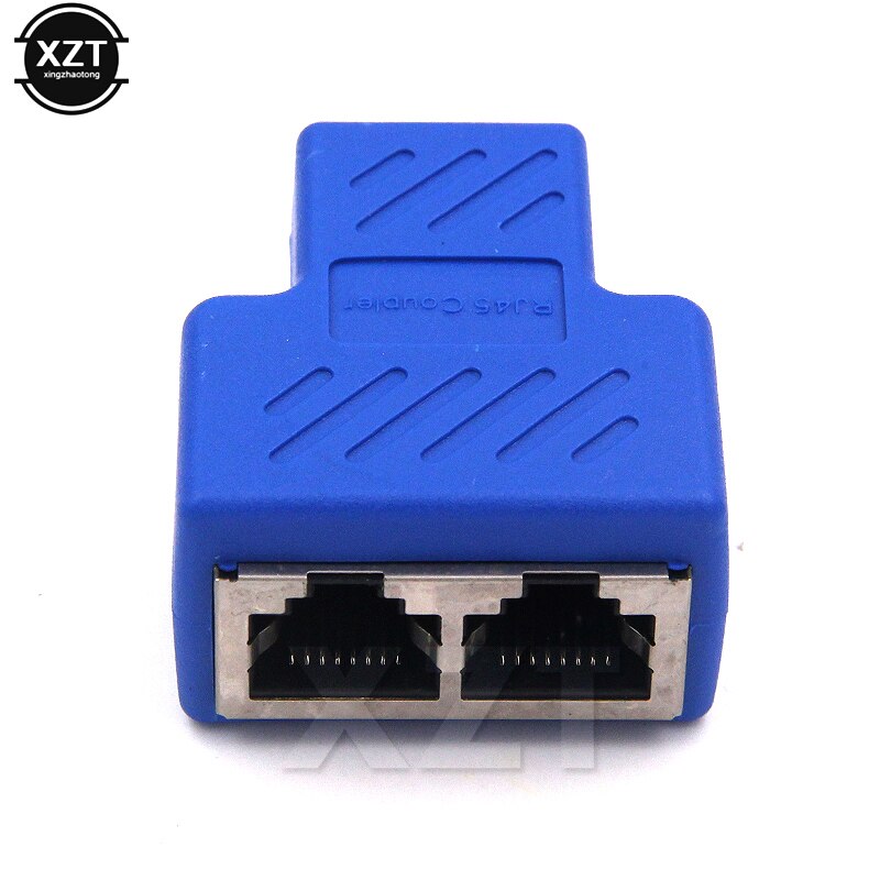 1 Naar 2 Manieren Netwerk Lan Kabel Ethernet Vrouwelijke Cat6 RJ45 Splitter Connector Adapter Utp Cat7 5e Conector Schakelaar Adapters koppeling