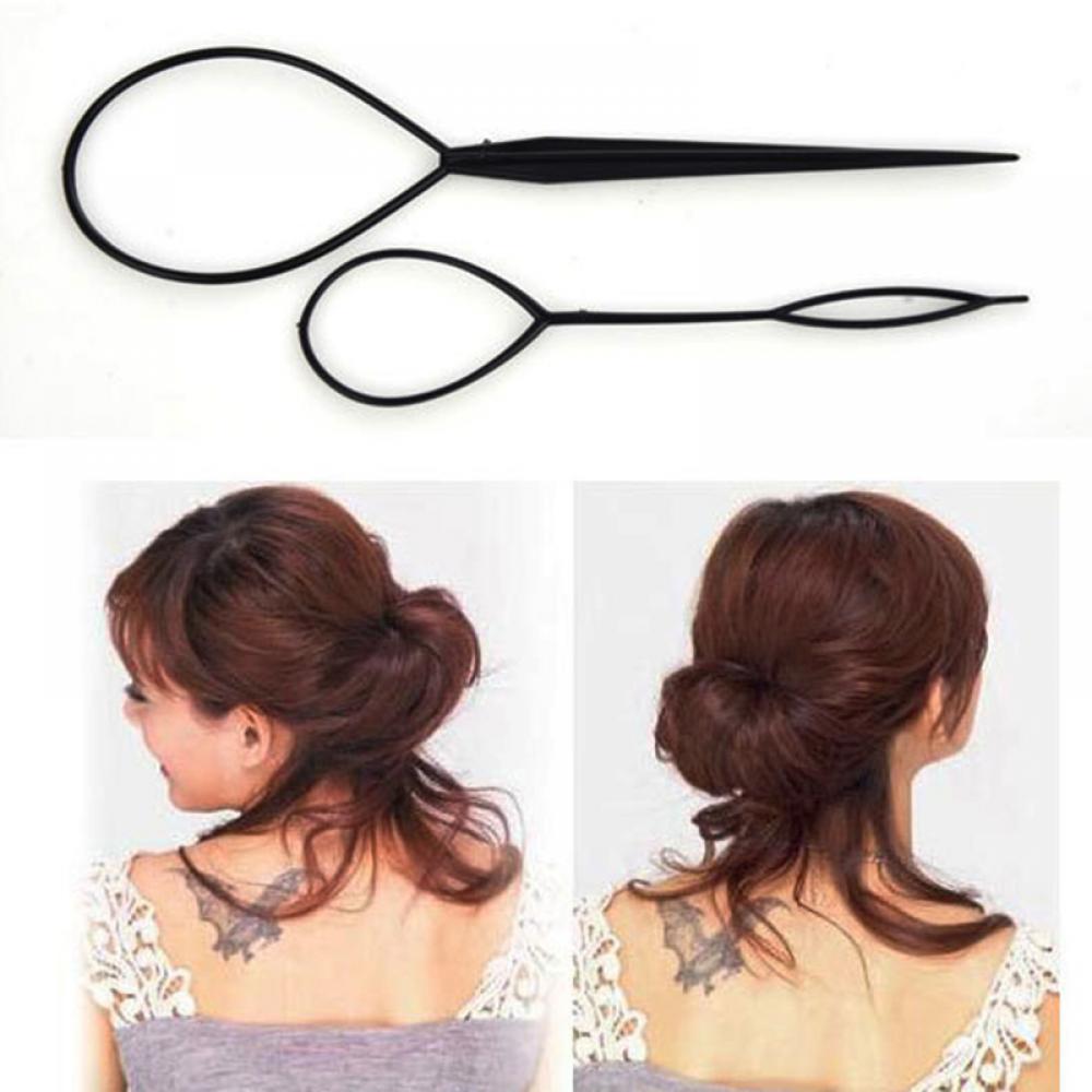 Plastic Magic Topsy Tail Hair Braid Paardenstaart Styling Maker Tool Clip 1 Set Mode Braider