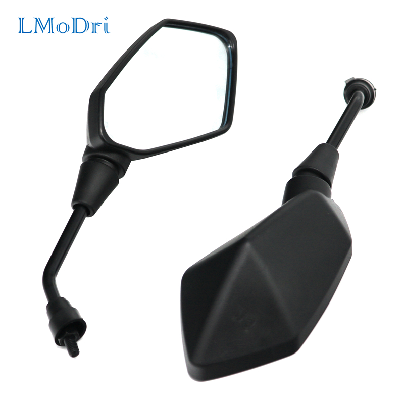 LMoDri Electrombile Spiegel Motorfiets Achteruitkijkspiegels Elektrische Motor E-bike Back Side Bolle spiegel 8mm 10mm