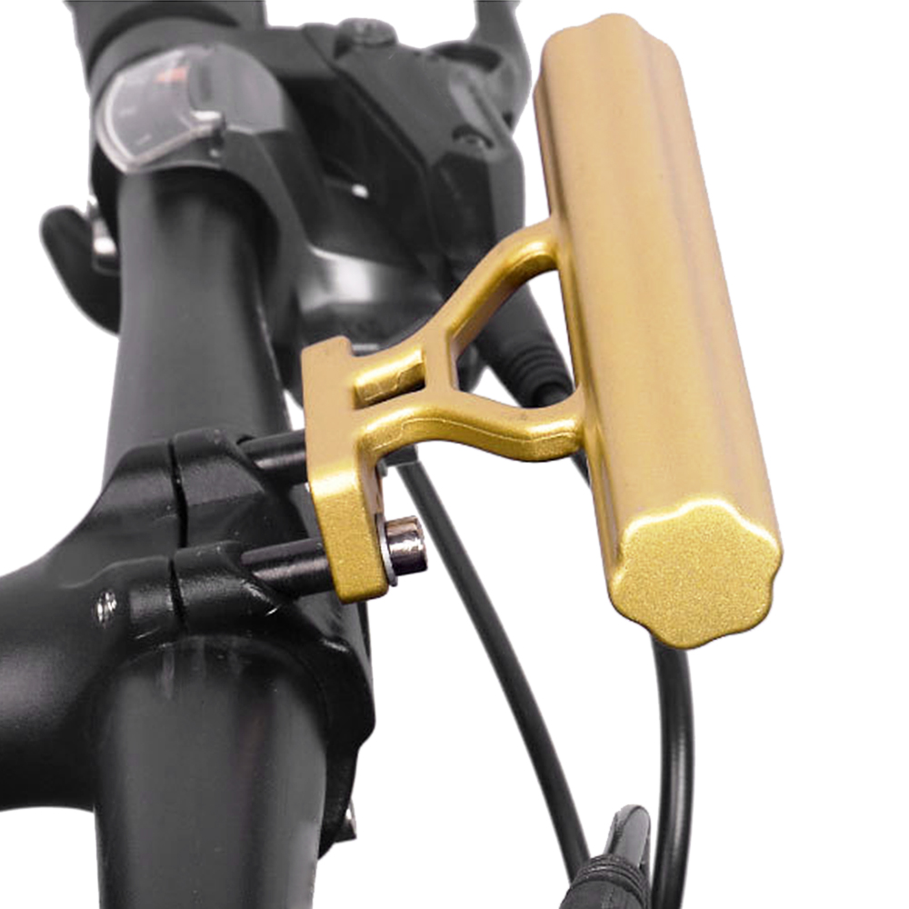 Fiets Stuur Extender Aluminium Fiets Stuur Uitbreiding Beugel Fiets Mount Houder Fiets Stuur Fiets Fietsen: Gold
