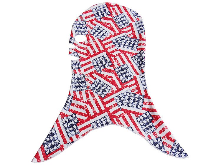 Männer Frauen Gemischt-farbe Facekini Schwimmen Maske Ausschlag Wachen Ohr Schützen Maske Anti-Uv Quallen Tauchen Schwimmen Hüte: Modell 2