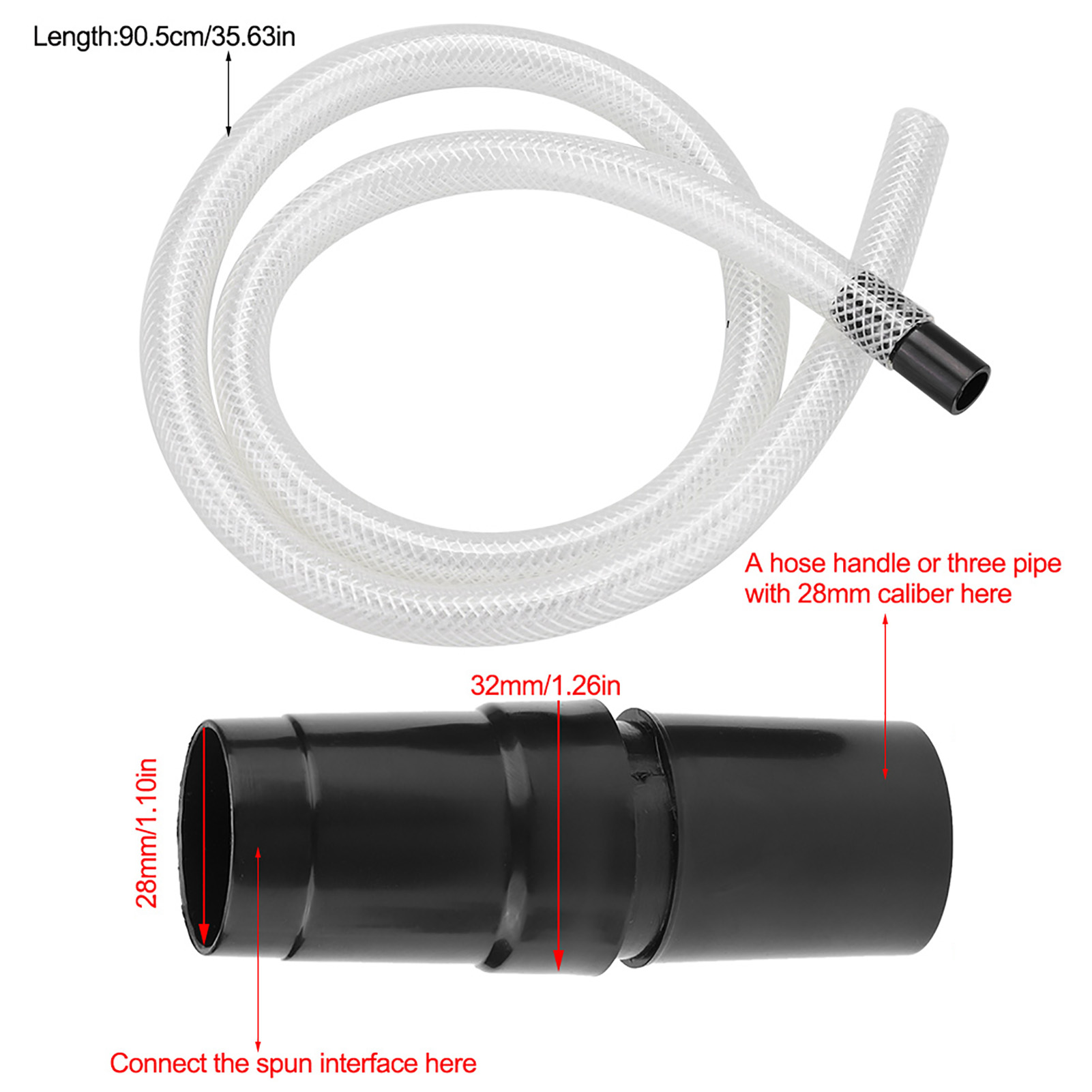 9Pcs Vacuum Cleaner Attachment Kit Mini Micro Tool Car Vehicle Cleaning Kit 28mm 32mm Universal Vacuum Cleaner Attachments