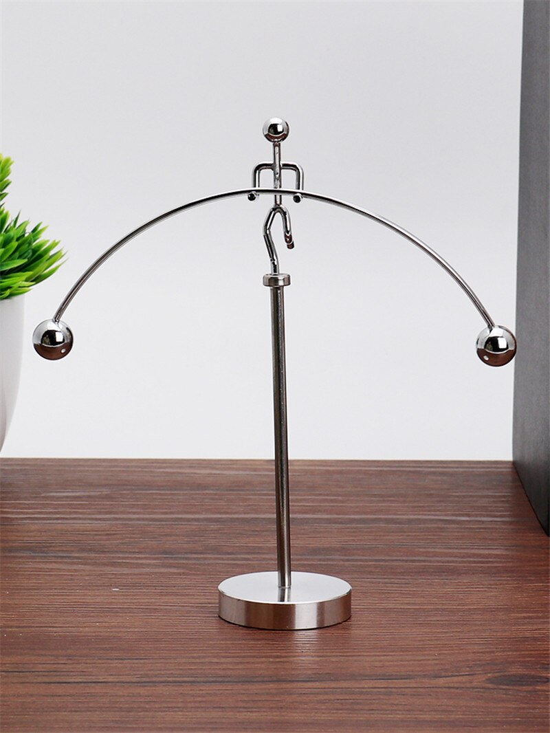 Wyważanie dynamiczne instrument wahadło newtona fizyki kubek wieczny ruch maszyna robić ozdoby na biurko nauka zabawki dla dzieci 1pc