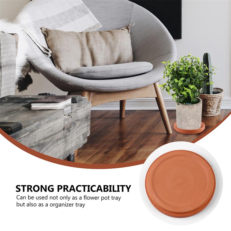 5Pcs Flower Pot Tray Pottery Plant Flowerpot Saucers Planter Pot Holder Gardening Planter Trays Flowerpot Tray Garden Tools
