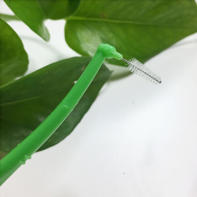 5 st/ förpackning l form mellanrumsborste för vuxna 0.5mm tandvårdsborstar för munhygien  s55