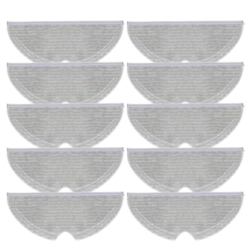 Voor Xiaomi Mi Robot Vacuüm-Mop 2 Pro + Robotic Cleaner STYTJ02ZHM Accessoires Belangrijkste Roller Side Brush Hepa Filter mop Rag Onderdelen: Mop x 10