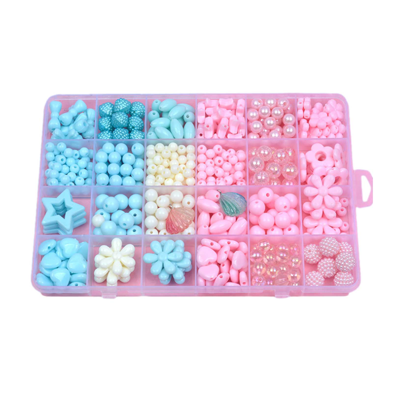 1200PCS DIY Beads Kit Children Jewelry Making Kit DIY Bracelet Making Beads Kit For DIY Necklaces Bracelet Handmade Craft: Y