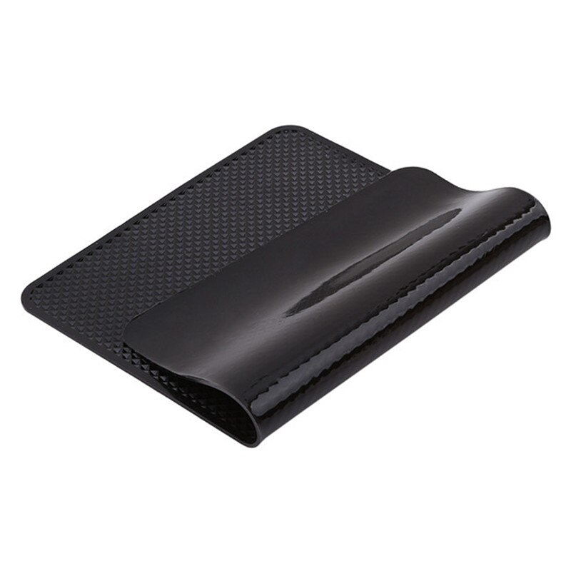 Bilmatte bil sklisikker matte auto silikon interiør dashbord telefon antiskli lagringsmatte pads