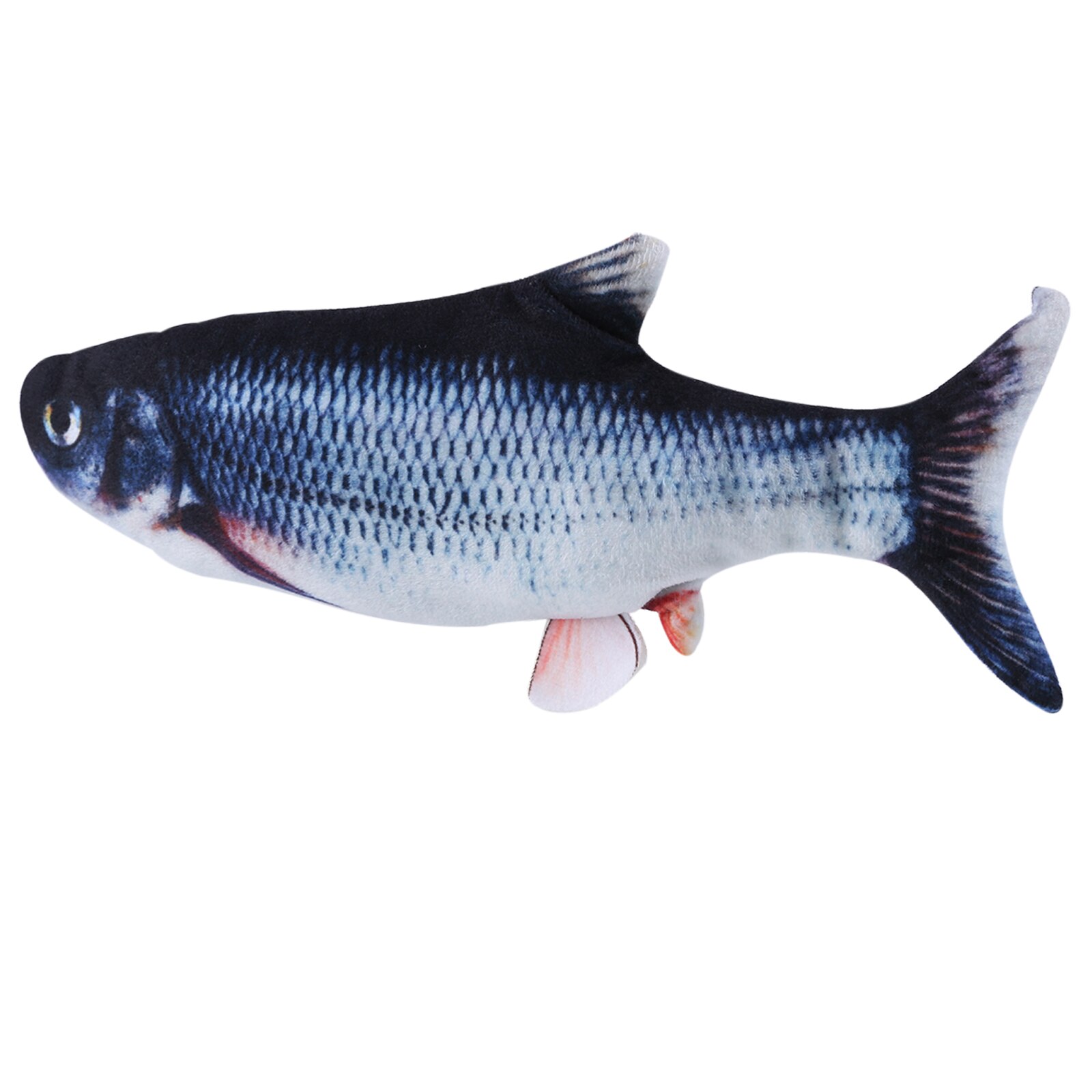 Jouet à poisson-chat électrique, poisson-chat à bascule réaliste qui bouge, jouets amusants à mouvement, Rechargeable par USB, herbe-aux-chats: Default Title