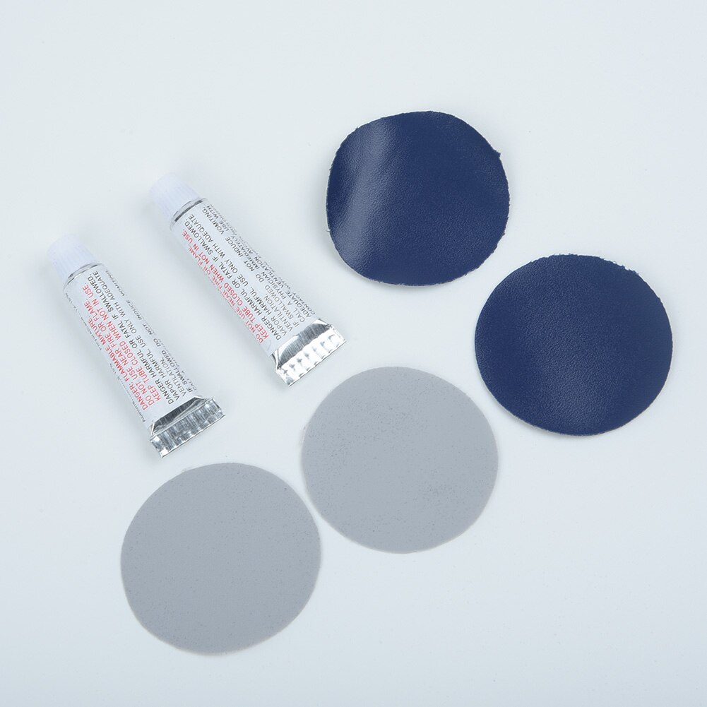 2 Set PVC Self-inflating Mat Air Bed Boat Sofa Repair Kit Patches Glue For Air Mattress Strong Adhesion Repair Accessories Quick