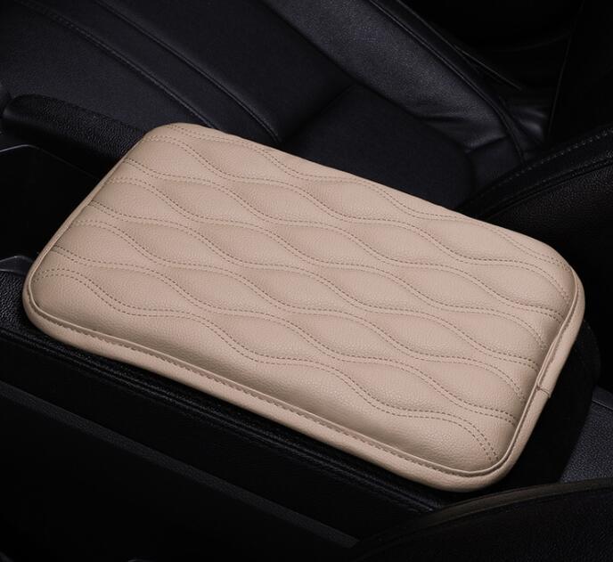 Black Center Console Armsteun Voor Voertuig Deksel Fit Voor Vw Polo 6R Jetta Golf MK4 Bora Beetle Passat B5 skoda Octavia Lavida: Armrest Pad Beige