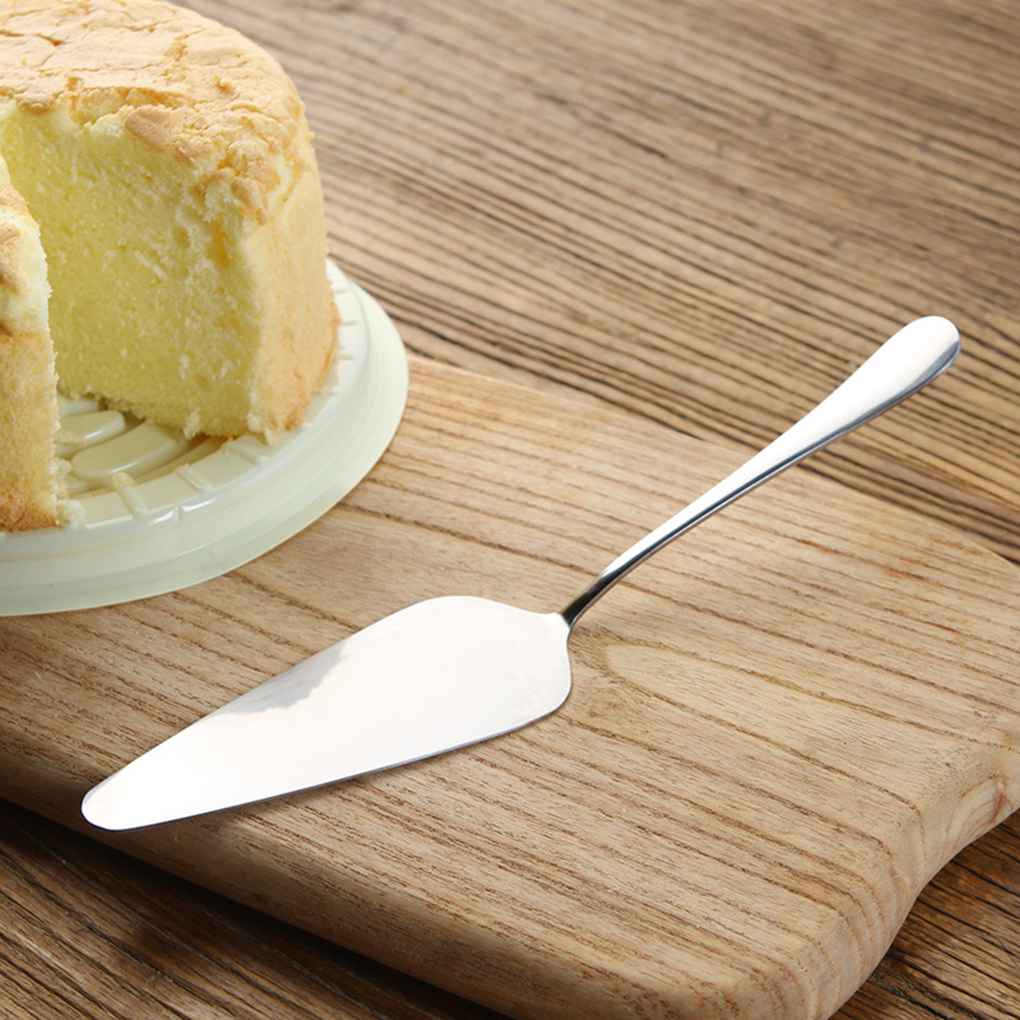 1Pcs Stainless Steel Serrated Edge Cake Server Blade Shovel Kitchen Cutter Pie Pizza Cake Shovel Kitchen Baking Pastry Spatulas