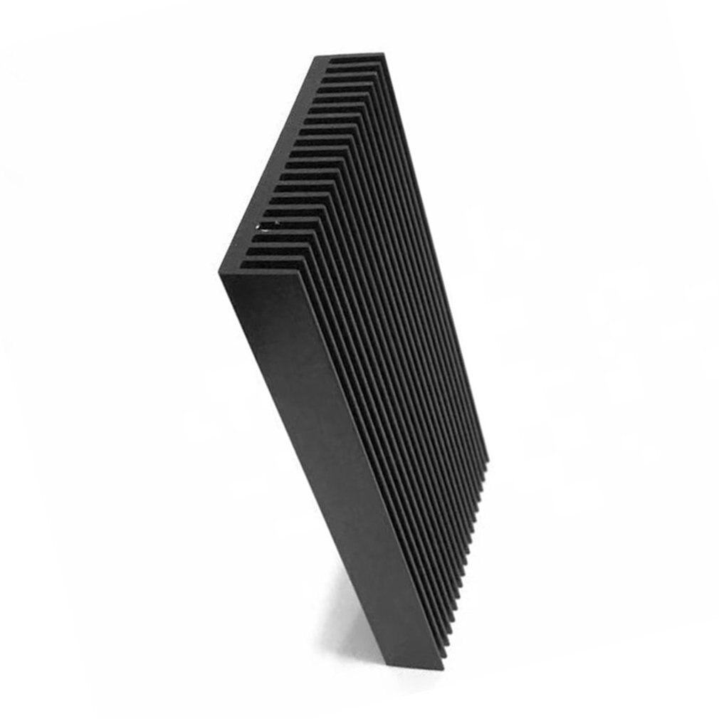 Disipador de calor de aluminio para LED, disipador de calor de 48x11-100mm, perfiles de aluminio, radiador para chasis de color, 1 Uds.