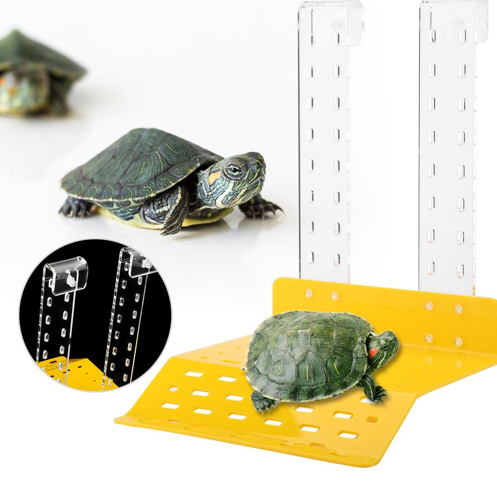 Aquarium aquarium reptiel schildpad zonneplatform decoratie acryl schildpad drijvend platform terras